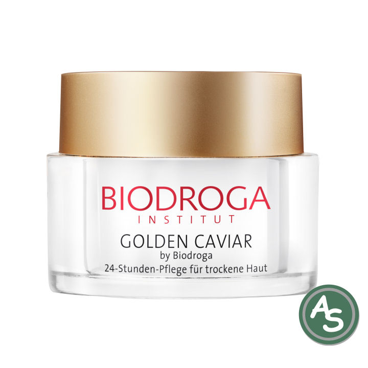 Biodroga Golden Caviar 24-Stunden Pflege für trockene Haut - 50 ml