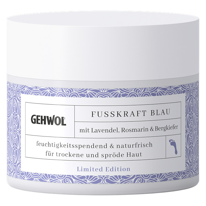 Gehwol Lavendel Wohlfühlset, Fußkraft Blau und Gerlasan Tiegel Lavendel je 50 ml (Limited Edition)