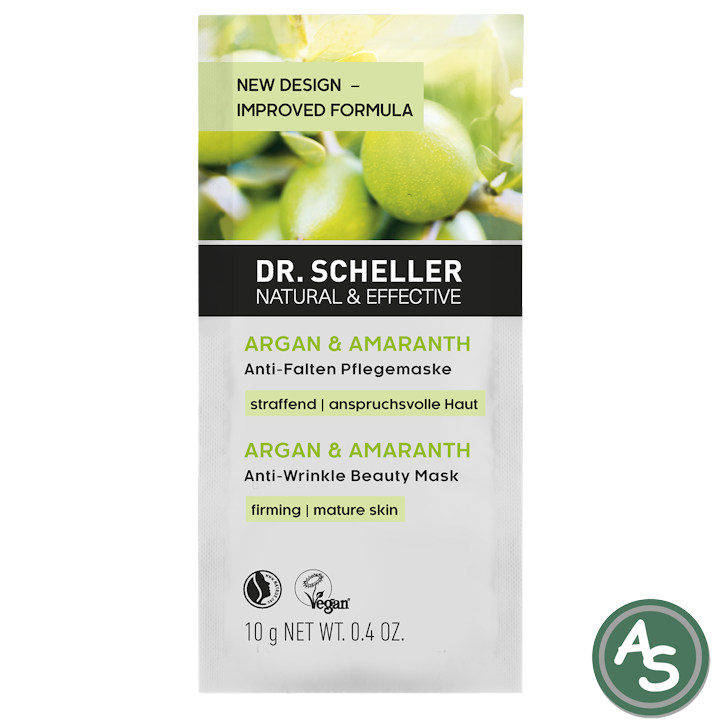 Dr. Scheller Argan & Amaranth Anti-Falten Pflegemaske - 10 ml