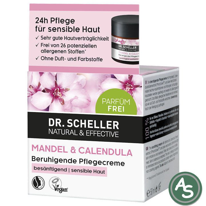 Dr. Scheller Mandel & Calendula Beruhigende Pflegecreme - 50 ml