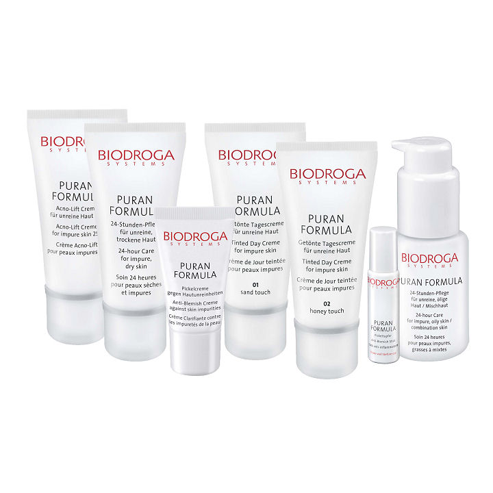 Biodroga Puran Formula Acno-Lift Creme für unreine Haut 25+ - 40 ml
