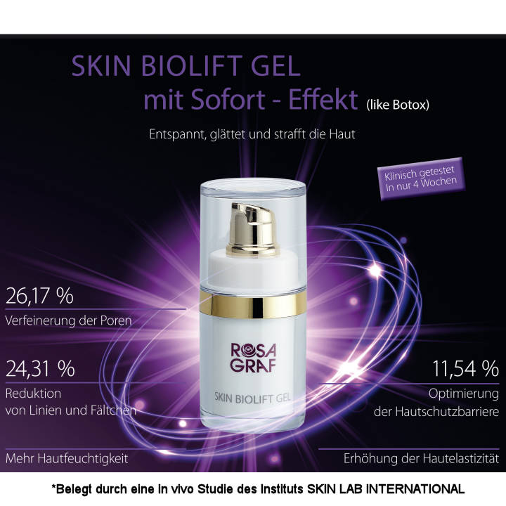 Rosa Graf Beauty Box Skin Biolift Gel, Perfect Boost Hyaluronic Cream, Ampullen Hyaluron