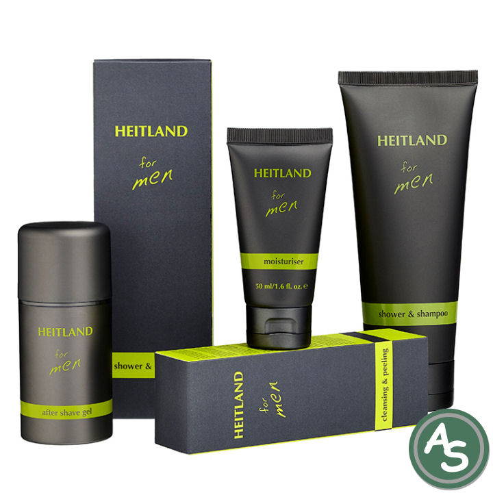 Heitland for men Set - Shower&Shampoo and Body