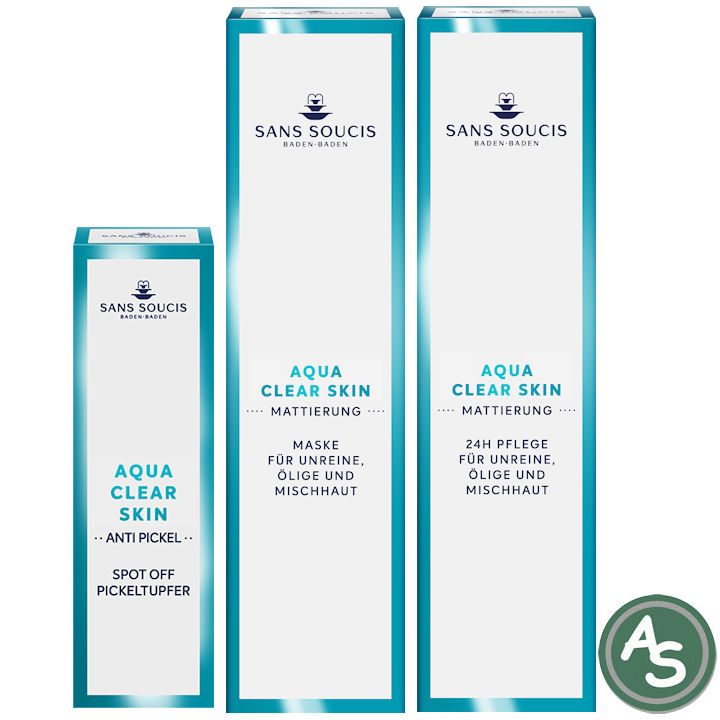 Sans Soucis Aqua Clear Skin Maske - 50 ml