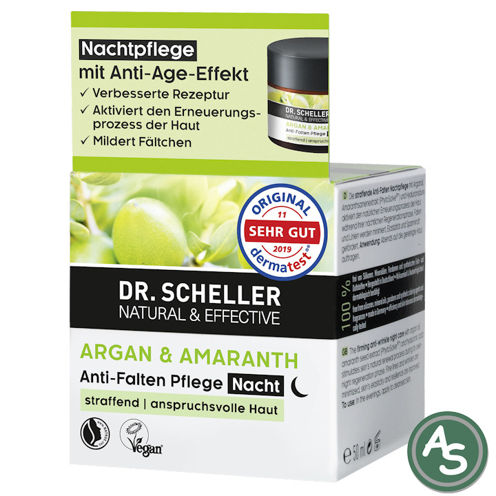 Dr. Scheller Argan & Amaranth Anti-Falten Pflege Nacht - 50 ml